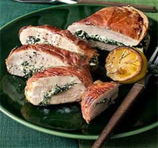 Delicious Parma wrapped chicken breasts with Ricotta stuffing recipe