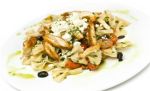 Chicken with Pasta, Rocket and Pine Nuts